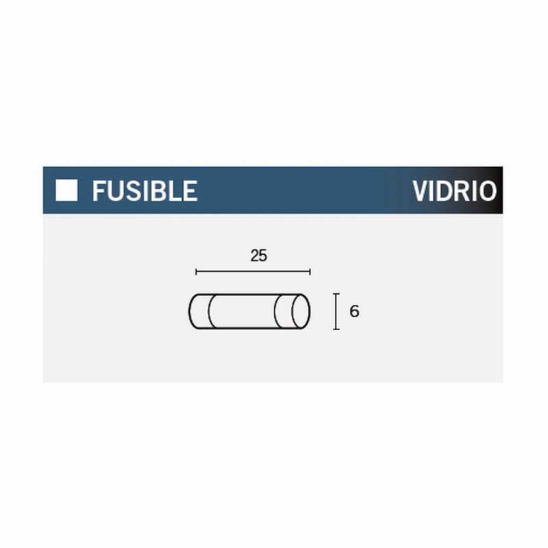 V PARTS Fusible 25mm de - No homologado para carretera 14692VAR