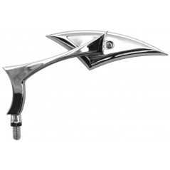 V PARTS MIRROR, REARVIEW, EXPOSITION 153X50, CHROME, LEFT E571I