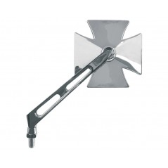 V PARTS MIRROR, REARVIEW, EXPOSITION, IRON CROSS, LEFT E160I