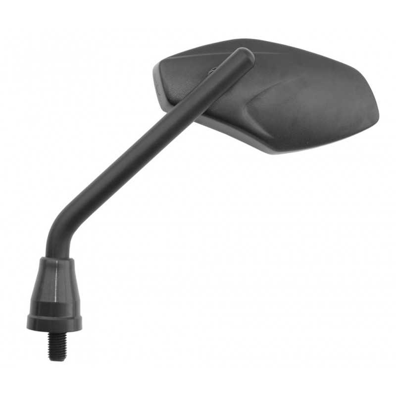 V PARTS MIRROR, REARVIEW, EXPOSITION, LEFT, RHOMBOID, BLACK ET380I