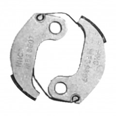 V PARTS Zapatas de embrague y freno traseras - Alta calidad durabilidad S557