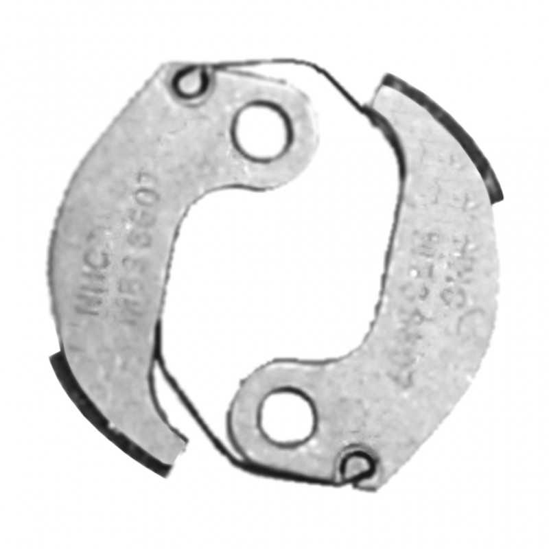 V PARTS Zapatas de embrague y freno traseras - Alta calidad durabilidad S557