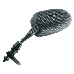 V PARTS PAIR, REARVIEWS CARBON LOOK, OVAL, F1 E243