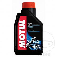 MOTUL Aceite de motor mineral para moto 2T 1L 
 100 714.00.51