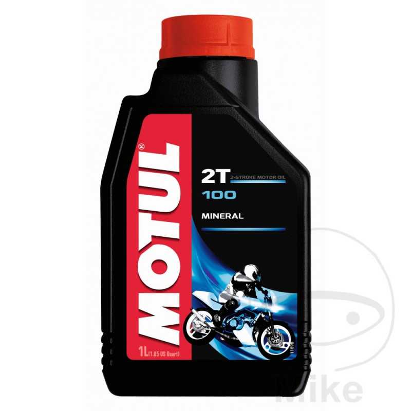 MOTUL Aceite de motor mineral para moto 2T 1L 
 100 714.00.51