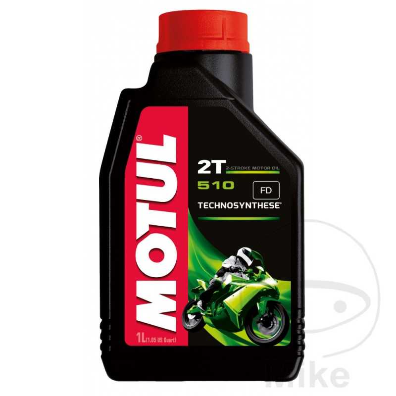 MOTUL Aceite de motor sintético para moto 2T 1L 
HC- 510 714.00.79