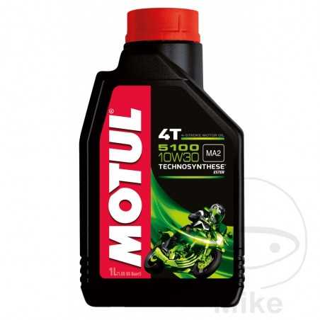 MOTUL Synthetic motor oil for motorcycle 10W30 4T 1L
HC- 5100 714.00.82