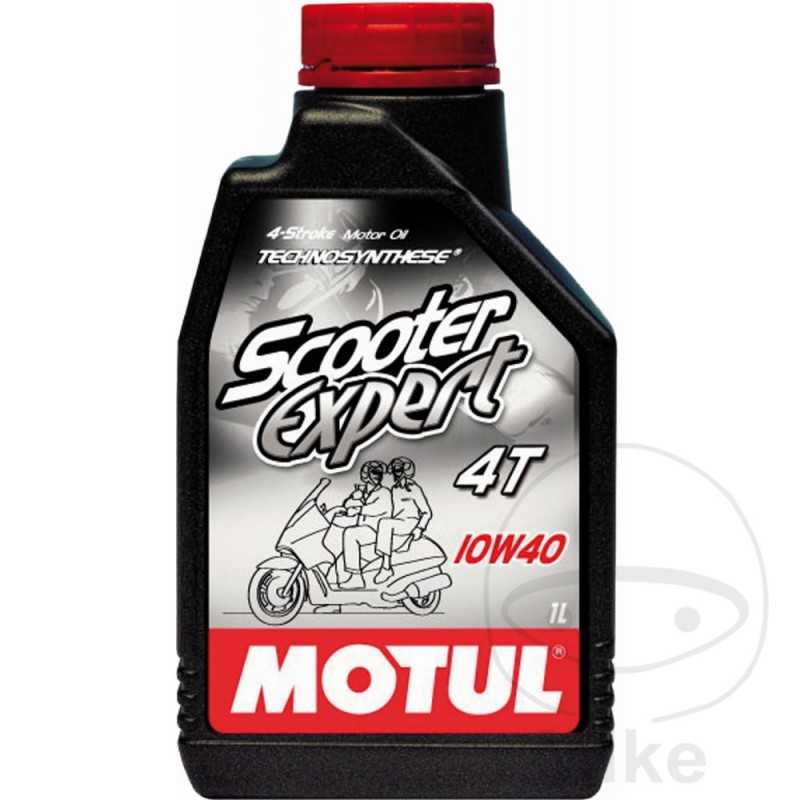 MOTUL Aceite de motor sintético para moto 10W40 4T 1L 
HC- SCOOTER EXPERT MA 714.02.58