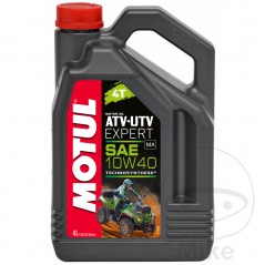 MOTUL Synthetic motor oil for motorcycle 10W40 4T 4L 
HC- ATV/UTV EXPERT 714.02.86