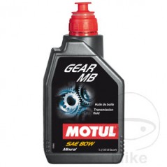 MOTUL Aceite mineral engranaje transmisión de moto 80W 1L 
 GEAR 714.03.02