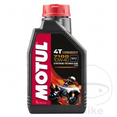 MOTUL Aceite de motor sintético para moto 10W40 4T 1L 
 7100 ALTN: 7140472 714.04.90