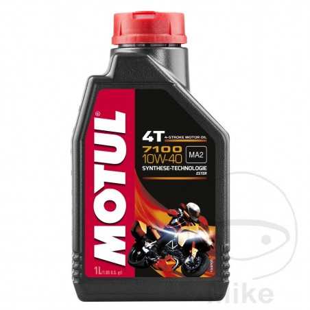 MOTUL Aceite de motor sintético para moto 10W40 4T 1L 
 7100 ALTN: 7140472 714.04.90