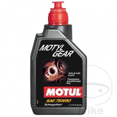 MOTUL Aceite sintético engranaje transmisión de moto 75W90 1L 
HC- MOTYLGEAR 714.05.04