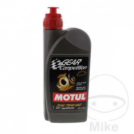 MOTUL Aceite sintético engranaje transmisión de moto 75W140 1L 
 GEAR COMPETITION 714.05.15