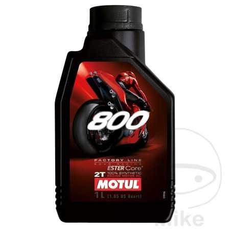 MOTUL Synthetic motor oil for motorcycle 2T 1L 
 800 FL ROAD RACING 714.05.19