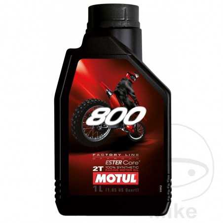 MOTUL Aceite de motor sintético para moto 2T 1L
800 FL OFF ROAD 714.05.21