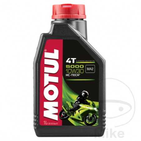MOTUL Synthetic motor oil for motorcycle 10W30 4T 1L
5000 714.05.47