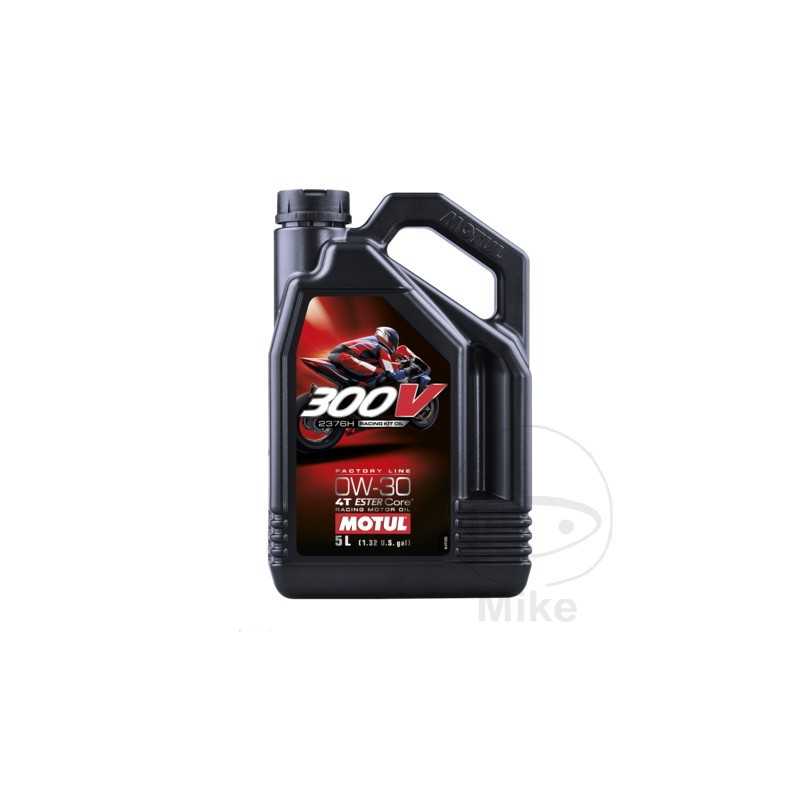 MOTUL Synthetic motor oil for motorcycle 0W30 5L 
 300V R K O 2376H 714.05.55