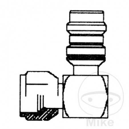 SIN MARCA Adaptador de retroalimentación lavadora a presión 1/4 272.33.44