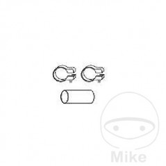 SIN MARCA Double clamp exhaust pipe connector 45/160 MM 364.60.07