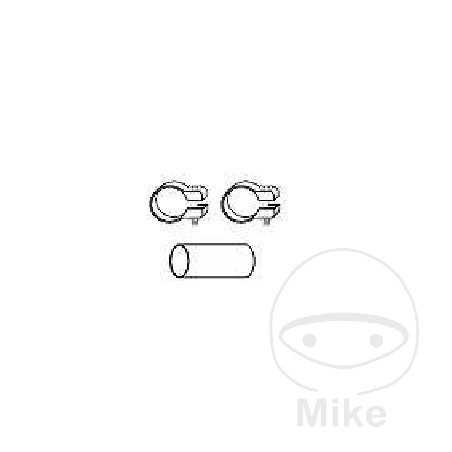 SIN MARCA Double clamp exhaust pipe connector 45/160 MM 364.60.07