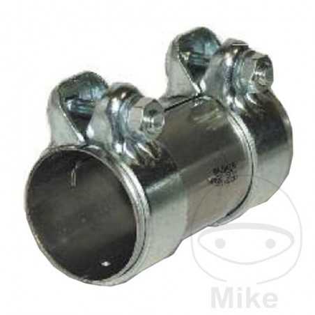 SIN MARCA Double clamp exhaust pipe connector 60/125 MM 370.55.55