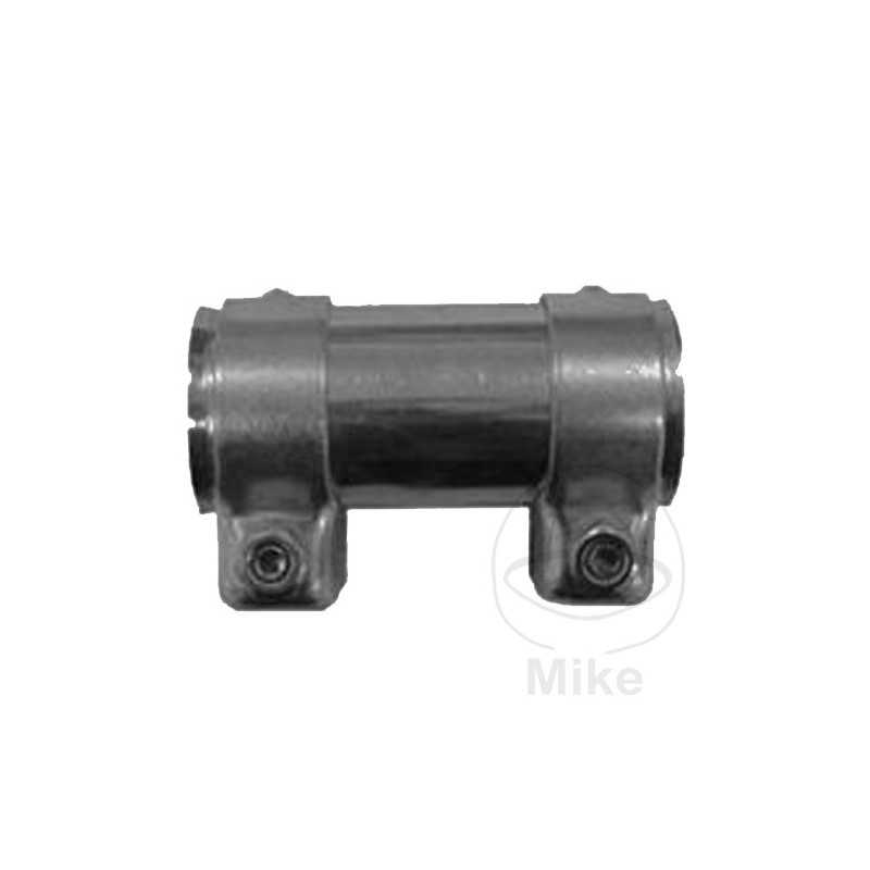 HJS Double clamp exhaust pipe connector 55/125 MM 370.96.15