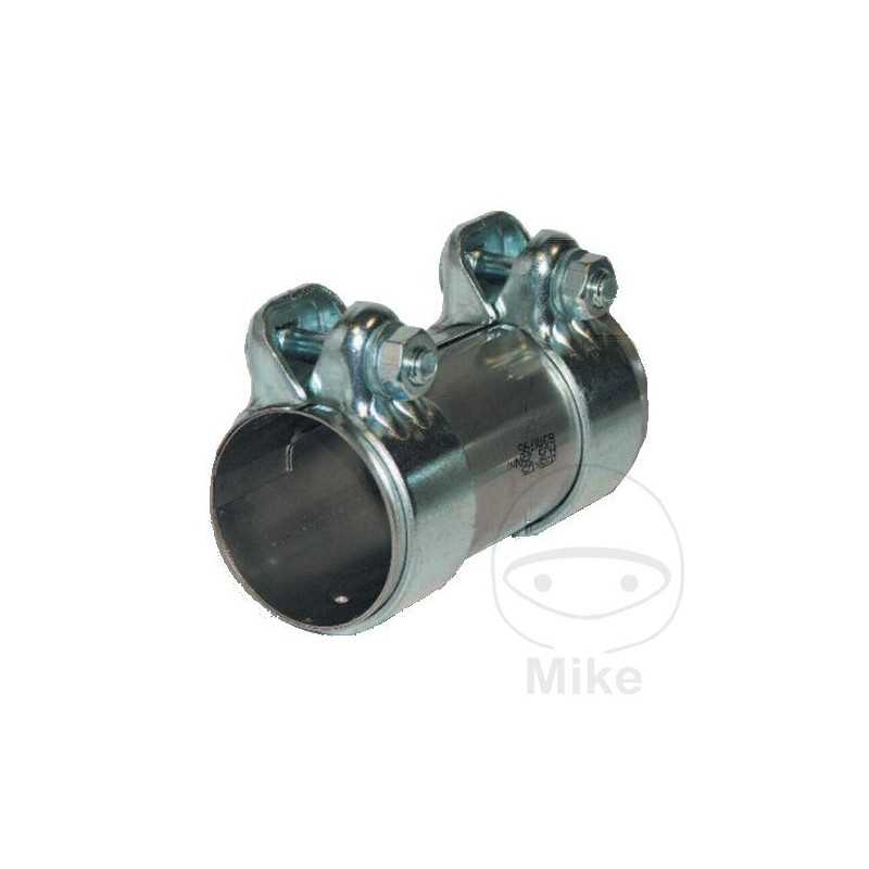 SIN MARCA Conector tubo de escape con abrazadera doble 45/90 MM 370.99.79