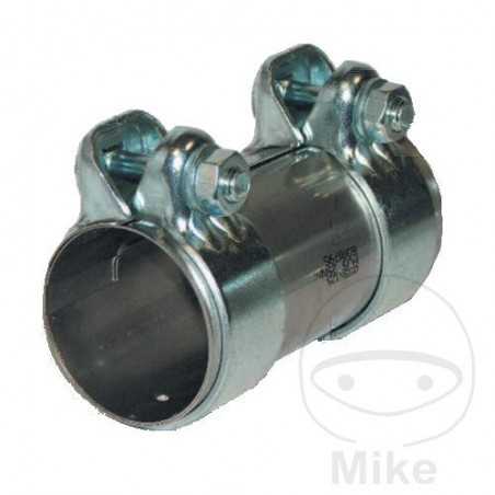 SIN MARCA Conector tubo de escape con abrazadera doble 45/90 MM 370.99.79