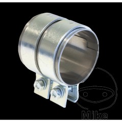 HJS Conector tubo de escape con abrazadera doble 55/70 MM 371.33.61