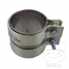 SIN MARCA Double clamp exhaust pipe connector 65/70 MM 371.33.62