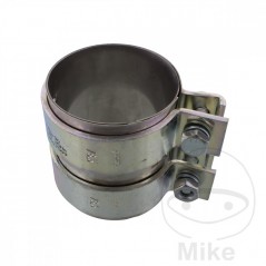 SIN MARCA Double clamp exhaust pipe connector 75/90 MM 371.33.64