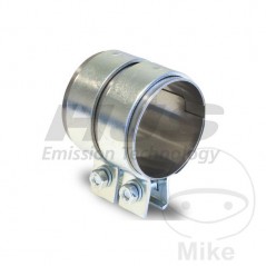 HJS Conector tubo de escape con abrazadera doble 76/90 MM 371.33.66