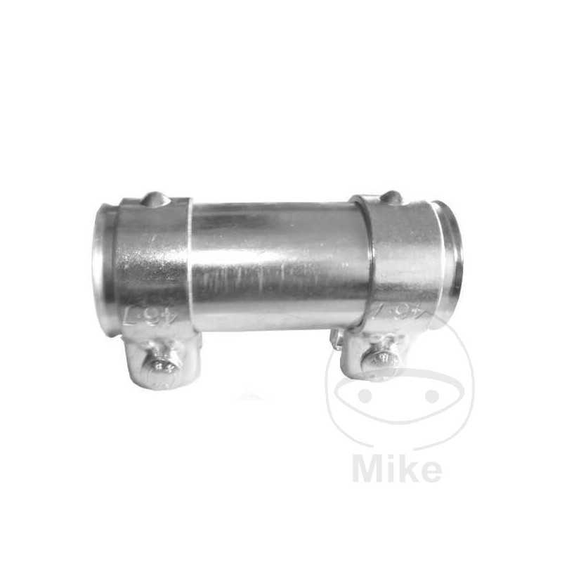 HJS Double clamp exhaust pipe connector 38/95 MM 376.00.01