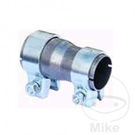 HJS Conector tubo de escape con abrazadera doble 42/50/115 MM 378.40.14