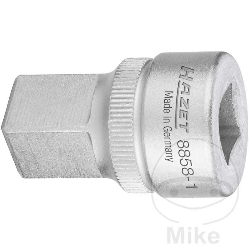 HAZET Adaptador vasos hembra 3/8 ABG 1/2 605.72.51