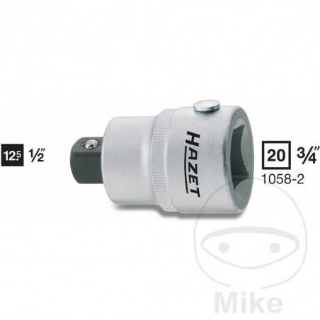 HAZET female socket adapter 3/4 ABG 1/2 605.77.49
