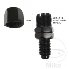 JMP Left mirror adapter with nut M10 x 1.25 MM 713.06.13