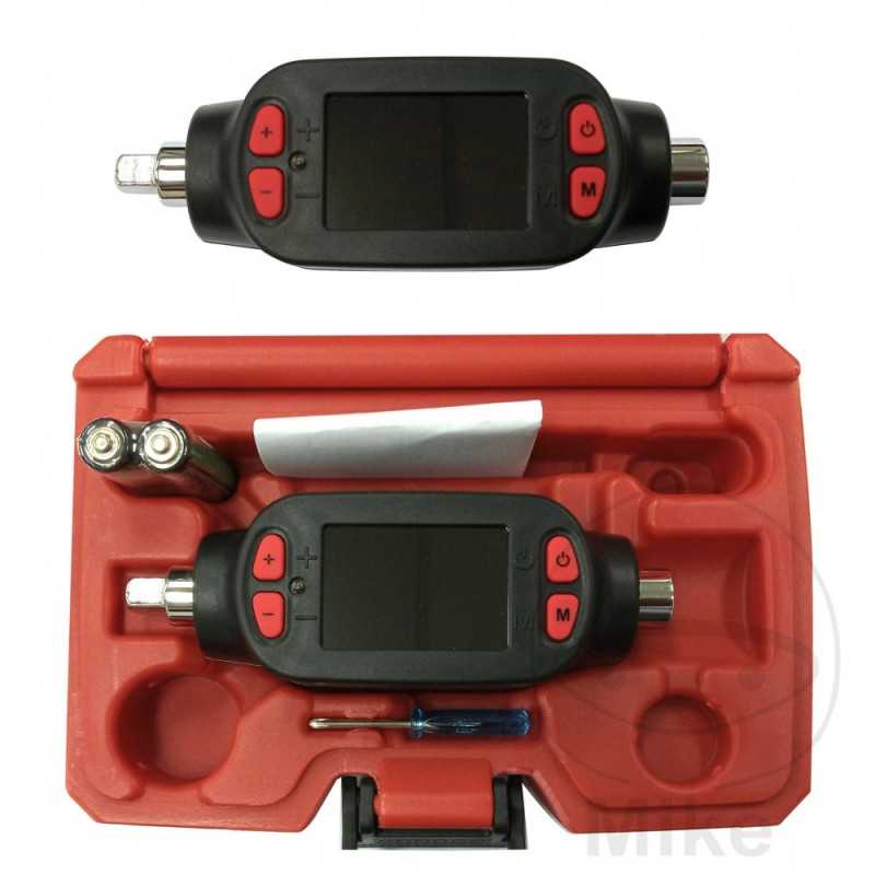 JMP Motorcycle Engine Digital Torque Adapter 1/4 6-30NM 722.06.21