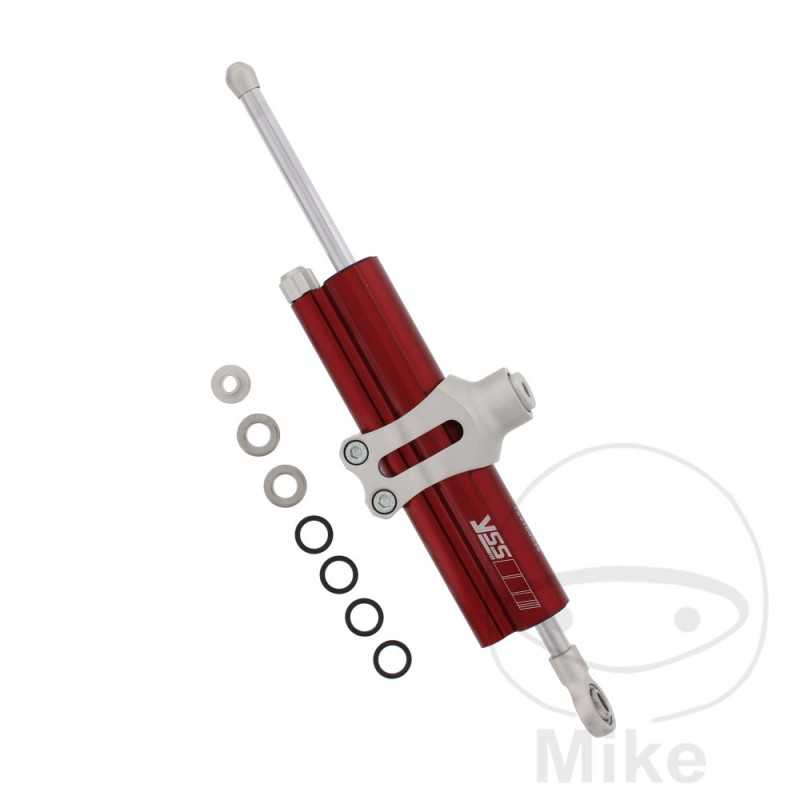YSS SUSPENSION Amortiguador de dirección con abrazadera 90 MM B 789.17.44VAR