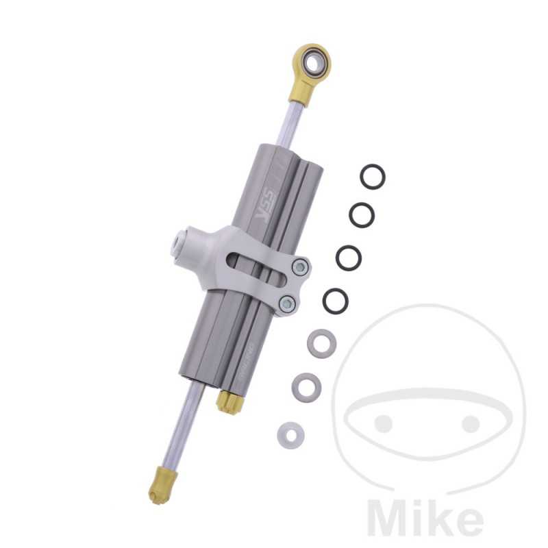 YSS SUSPENSION Amortiguador de dirección con abrazadera 75 MM RACING B 789.18.23