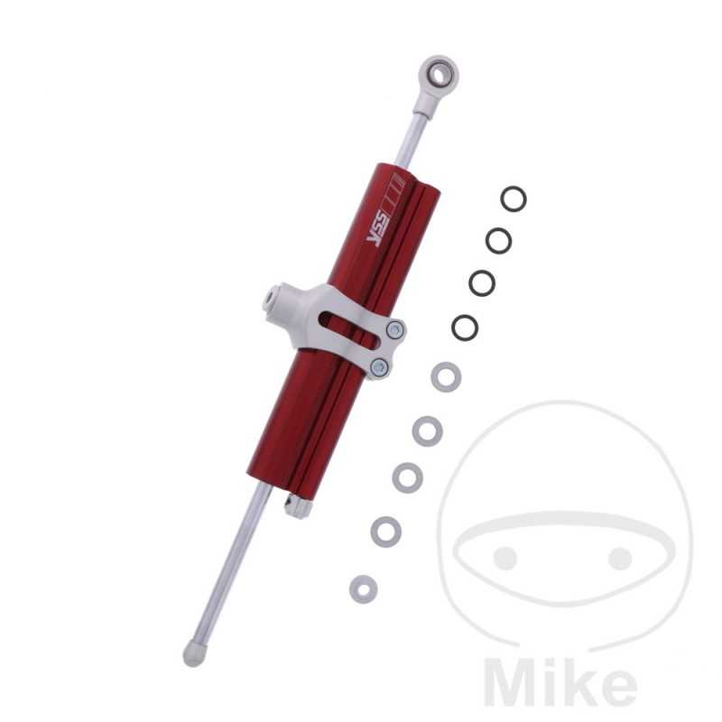 YSS SUSPENSION Amortiguador de dirección con abrazadera 120 MM B 789.18.24VAR