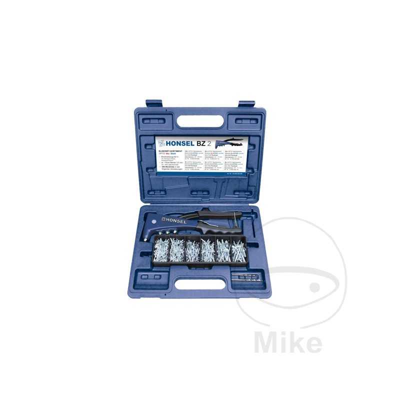 HONSEL Kit alicates de remachar + surtido piezas BZ2 636.00.11