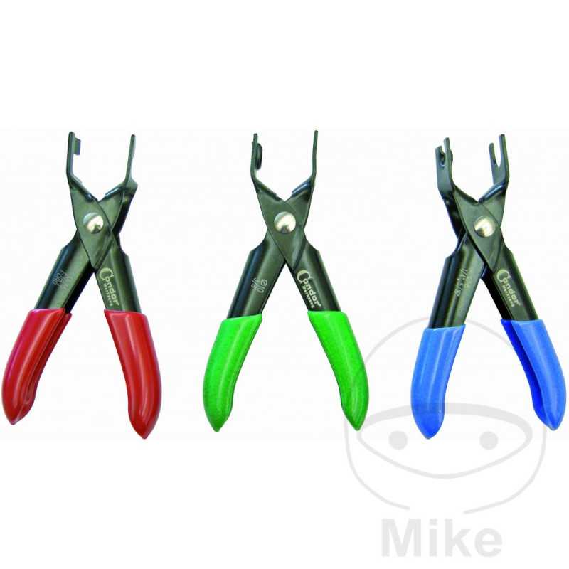 CONDOR Kit of 3 pliers to release fuel clamp 636.01.02