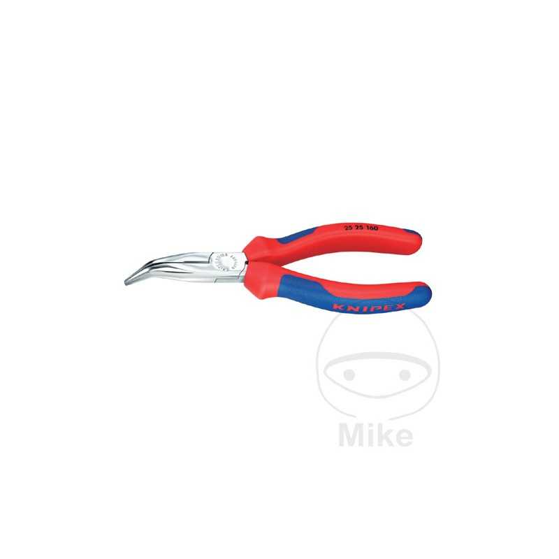 KNIPEX Alicates planos acodado 160
cromado 2K mango 636.16.53