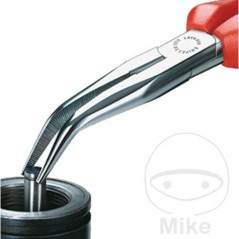 KNIPEX Alicates planos acodado 200
 MM 636.17.03