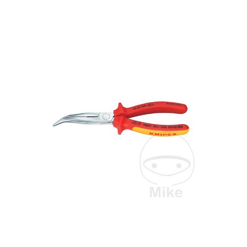KNIPEX Straight flat pliers 200 MM VDE
 2K 636.17.29