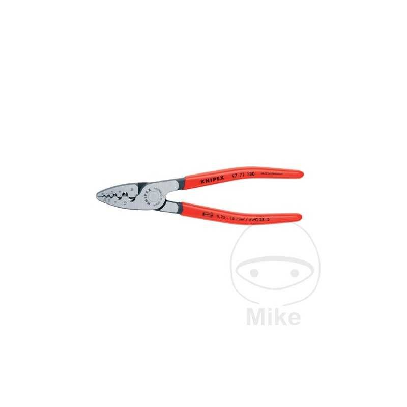 KNIPEX Cable lug pliers 180 MM
 0.25-16.0 MM² 636.32.95