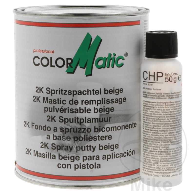 COLORMATIC Masilla reparadora en spray + Endurecedor 2K 1500 GR 50 565.15.75