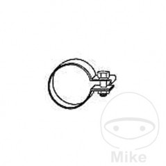 HJS Abrazadera silenciador de escape 63.5 MM 373.56.69